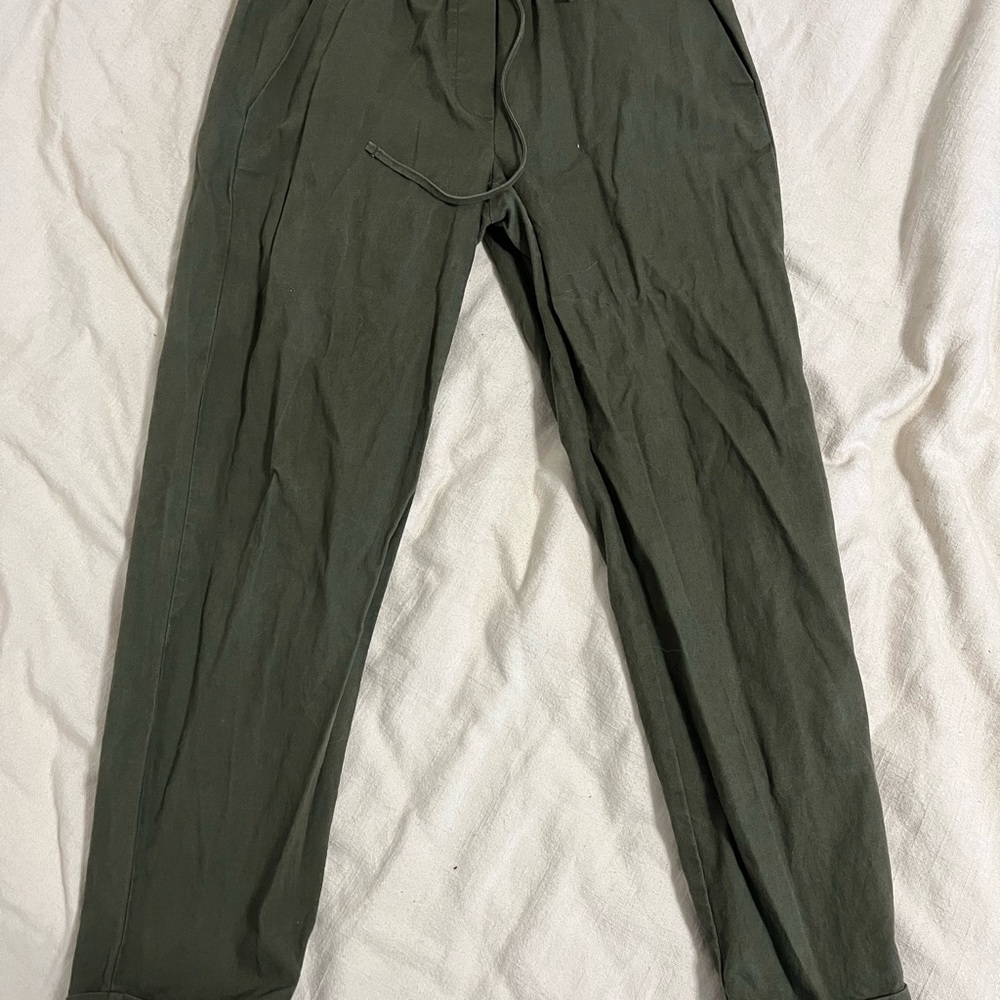 J. Crew Dark Green Joggers